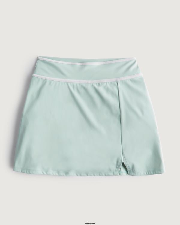 Gilly Hicks Active Energize Jupe-short à pointes femmes menthe verte Hollister bas RRRJX647
