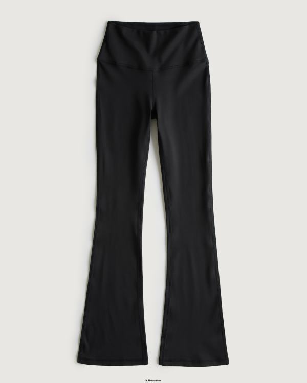 Gilly Hicks Active Recharge Mini Legging Flare femmes noir Hollister bas RRRJX758