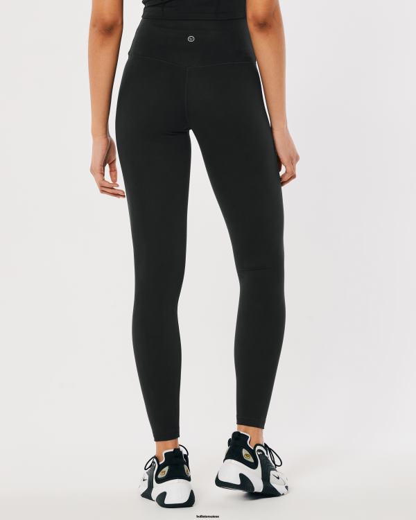 gilly hicks active recharge 7/8 legging taille haute femmes noir Hollister bas RRRJX633