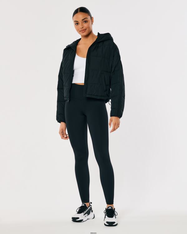 gilly hicks legging 7/8 taille haute active energize femmes noir Hollister bas RRRJX528