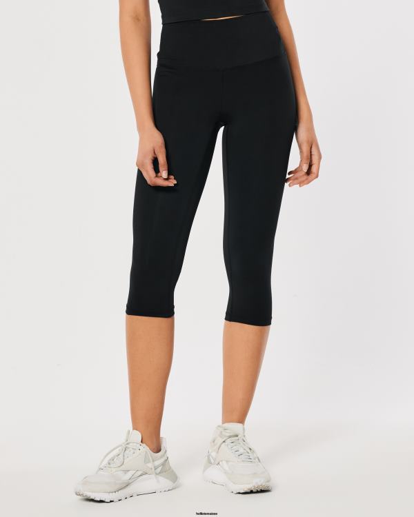 gilly hicks legging capri actif énergisant femmes noir Hollister bas RRRJX772