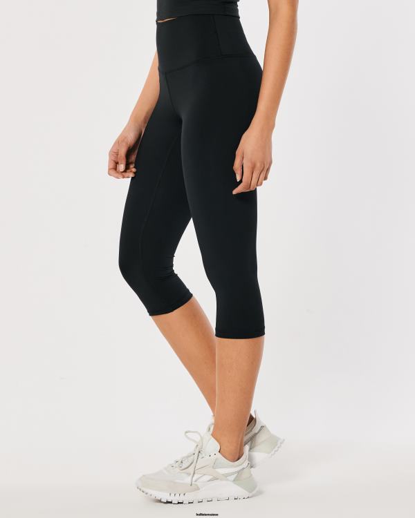 gilly hicks legging capri actif énergisant femmes noir Hollister bas RRRJX772