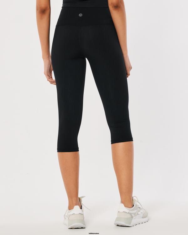gilly hicks legging capri actif énergisant femmes noir Hollister bas RRRJX772