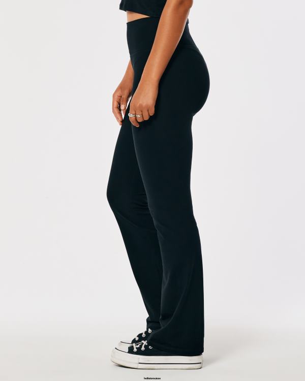 legging bootcut à taille ultra haute femmes noir Hollister bas RRRJX641