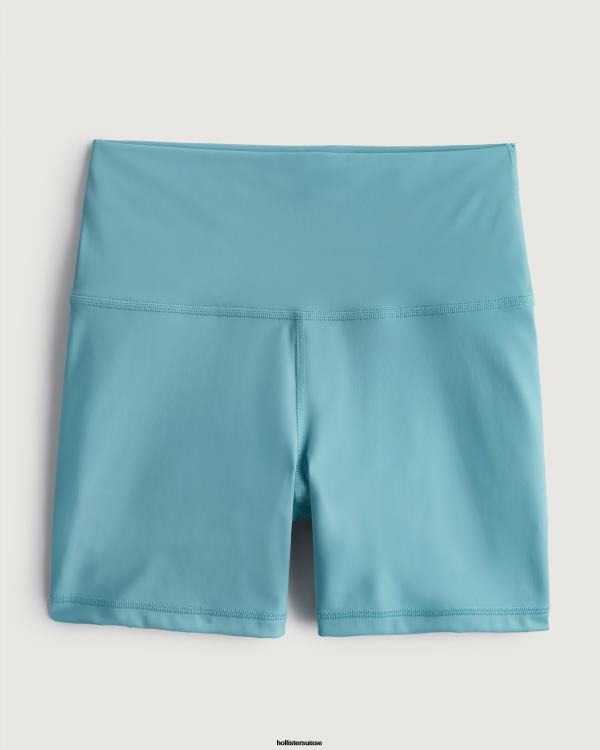 gilly hicks active energize short de vélo 5'' femmes turquoise Hollister bas RRRJX635