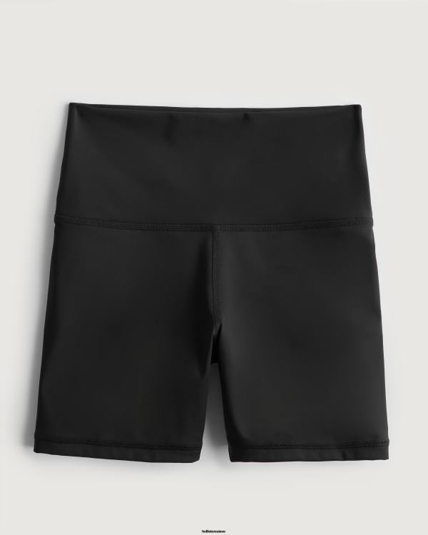 gilly hicks active energize short de vélo taille haute 5'' femmes noir Hollister bas RRRJX527