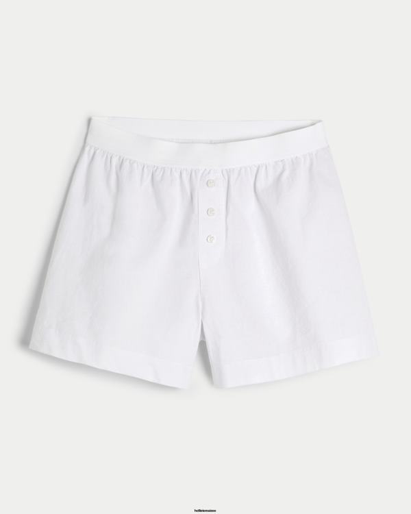 gilly hicks boxeurs femmes blanc Hollister bas RRRJX789