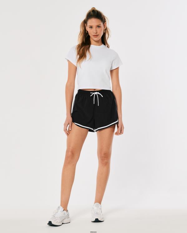 gilly hicks short actif 3\'\' femmes noir Hollister bas RRRJX644