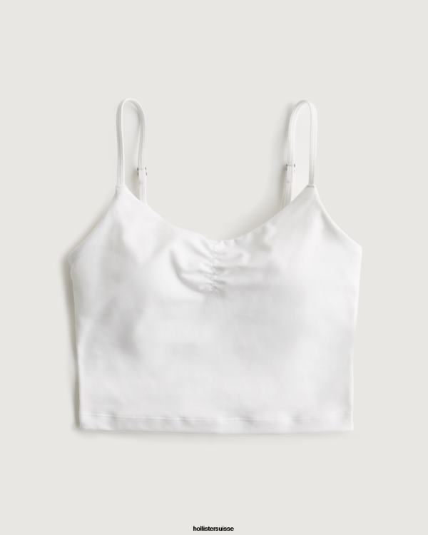 Gilly Hicks - Caraco Active Recharge à sangle sur le devant femmes blanc Hollister hauts RRRJX418
