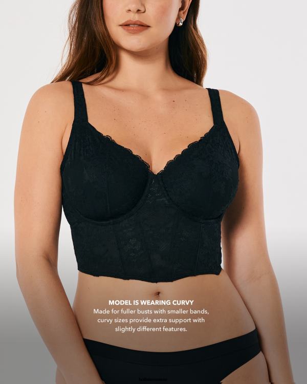 bustier en dentelle gilly hicks femmes rose clair Hollister hauts RRRJX145