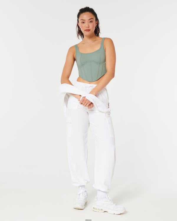 bustier gilly hicks femmes vert clair Hollister hauts RRRJX433