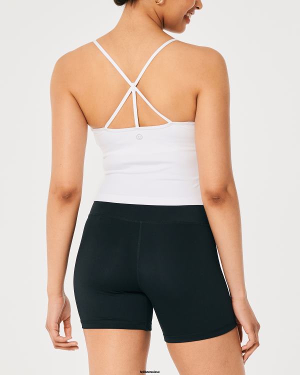 Gilly Hicks Active Recharge Débardeur à bretelles plus long femmes blanc Hollister hauts RRRJX203