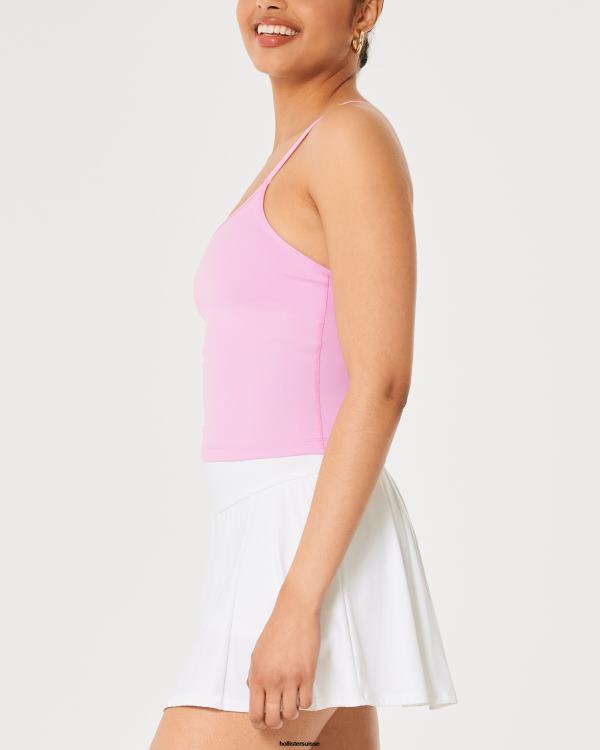 Gilly Hicks Active Recharge Débardeur à bretelles plus long femmes rose clair Hollister hauts RRRJX362