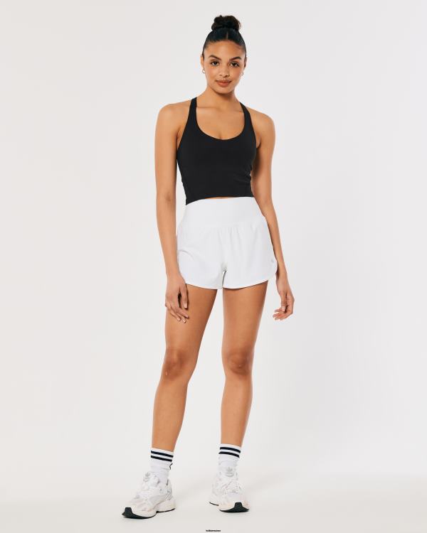 Gilly Hicks Débardeur plongeant à bretelles Active Recharge femmes noir Hollister hauts RRRJX128