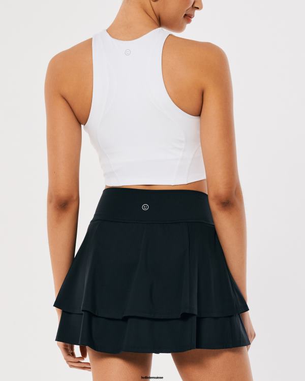 gilly hicks débardeur à col montant active recharge femmes blanc Hollister hauts RRRJX408