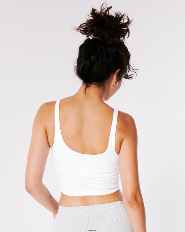 gilly hicks réservoir plongeant à recharge active femmes blanc Hollister hauts RRRJX70