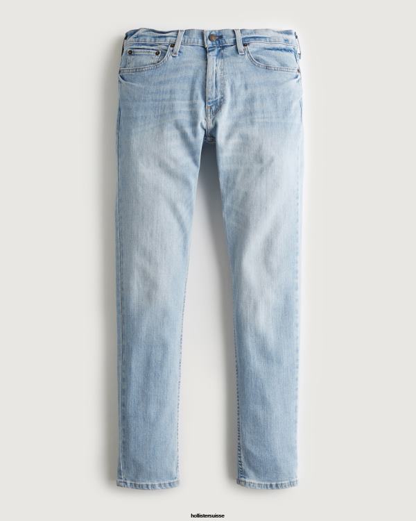jean skinny Hommes lumière Hollister bas RRRJX1199