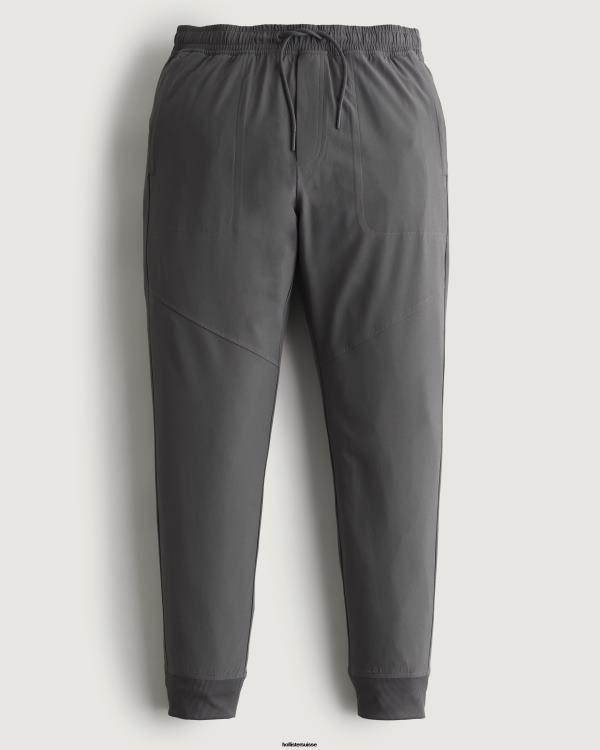 gilly hicks pantalon de jogging actif Hommes gris foncé Hollister bas RRRJX1238