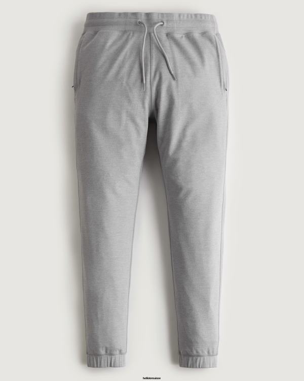 gilly hicks pantalon de jogging active recharge Hommes gris Hollister bas RRRJX1270