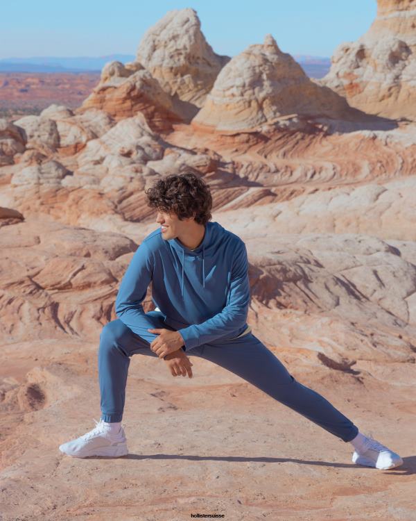 gilly hicks pantalon de jogging active recharge Hommes marine Hollister bas RRRJX1317