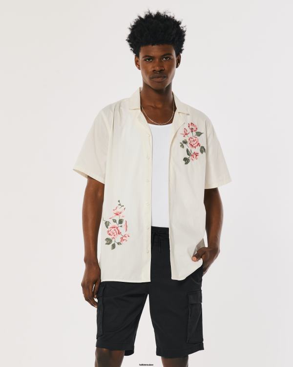 short de jogging cargo 9\'\' Hommes noir Hollister bas RRRJX1103