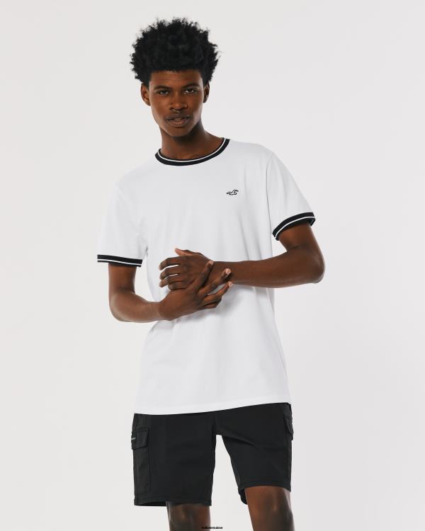 short de jogging cargo sergé 7\'\' Hommes noir Hollister bas RRRJX1105