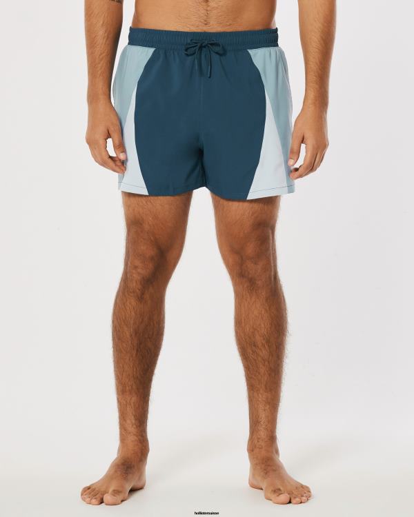 gilly hicks maillot de bain 5\'\' Hommes bleu Hollister bas RRRJX1402