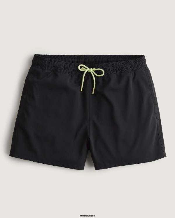 gilly hicks maillot de bain 5'' Hommes noir Hollister bas RRRJX1401