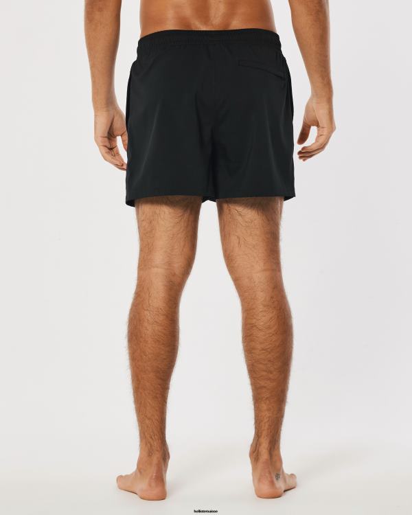gilly hicks maillot de bain 5\'\' Hommes noir Hollister bas RRRJX1401