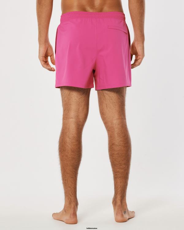 gilly hicks maillot de bain 5\'\' Hommes rose foncé Hollister bas RRRJX1397