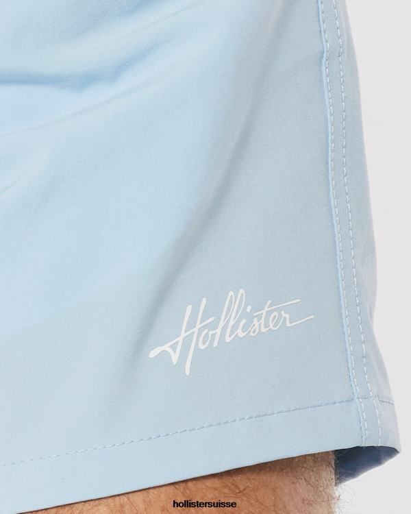 maillot de bain guard 5\'\' Hommes bleu clair Hollister bas RRRJX1109