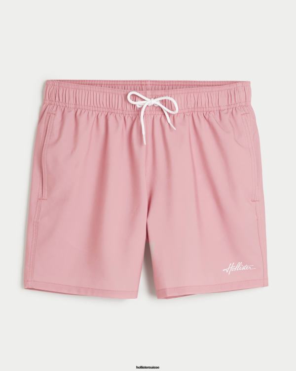 maillot de bain guard 5\'\' Hommes rose foncé Hollister bas RRRJX1116