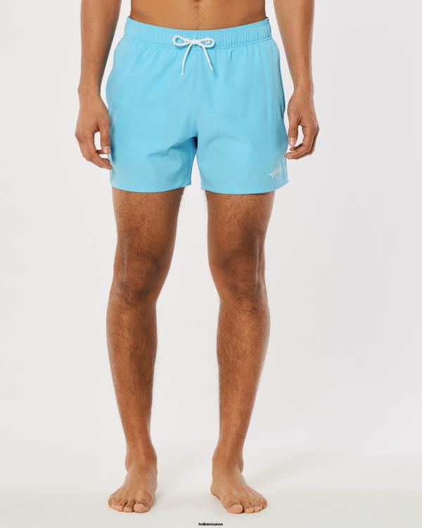 maillot de bain guard 5\'\' Hommes turquoise Hollister bas RRRJX1126