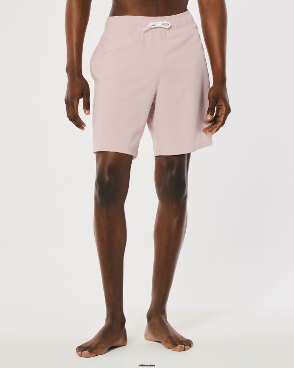 maillot de bain guard 7\'\' Hommes rose Hollister bas RRRJX1309