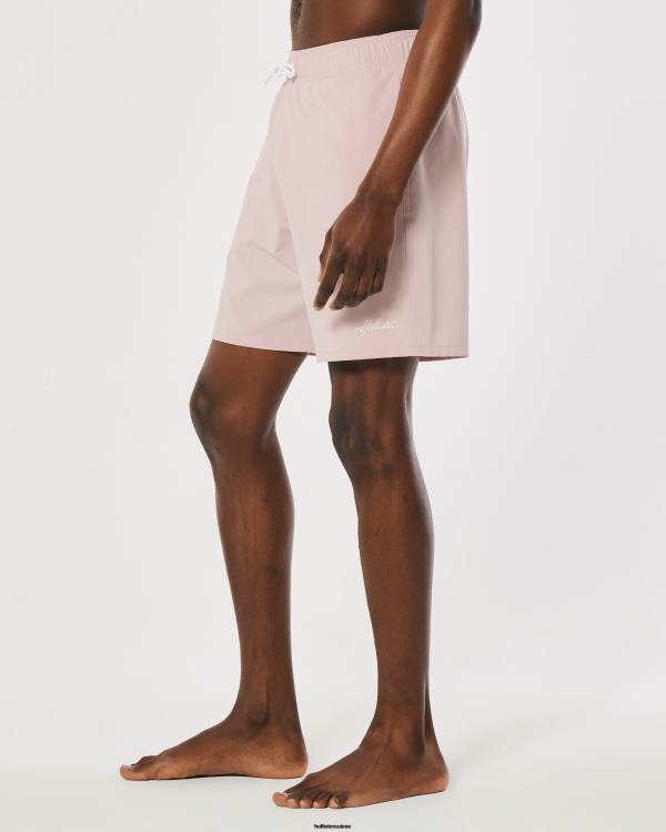 maillot de bain guard 7\'\' Hommes rose Hollister bas RRRJX1309