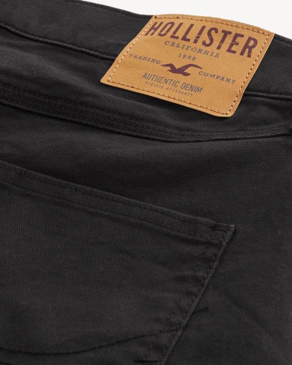 pantalon de charpentier droit Hommes noir Hollister bas RRRJX1285