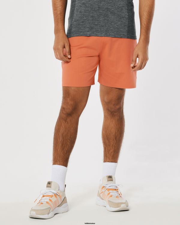 gilly hicks active recharge short 7\'\' Hommes orange Hollister bas RRRJX1321