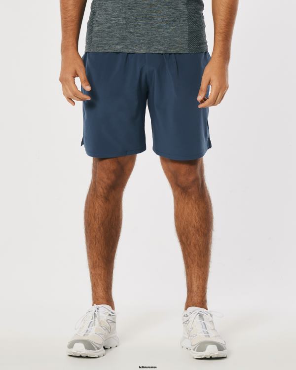 gilly hicks short actif 7\'\' Hommes marine Hollister bas RRRJX1255