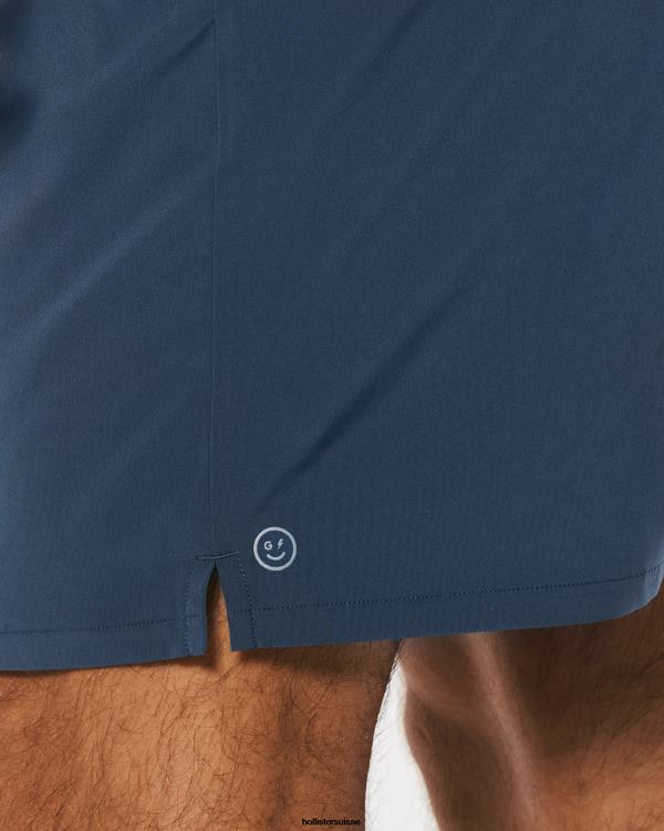gilly hicks short actif 7\'\' Hommes marine Hollister bas RRRJX1255