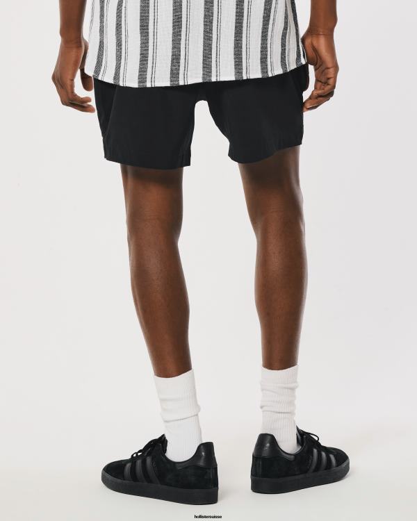short hybride 5\'\' Hommes noir Hollister bas RRRJX1100