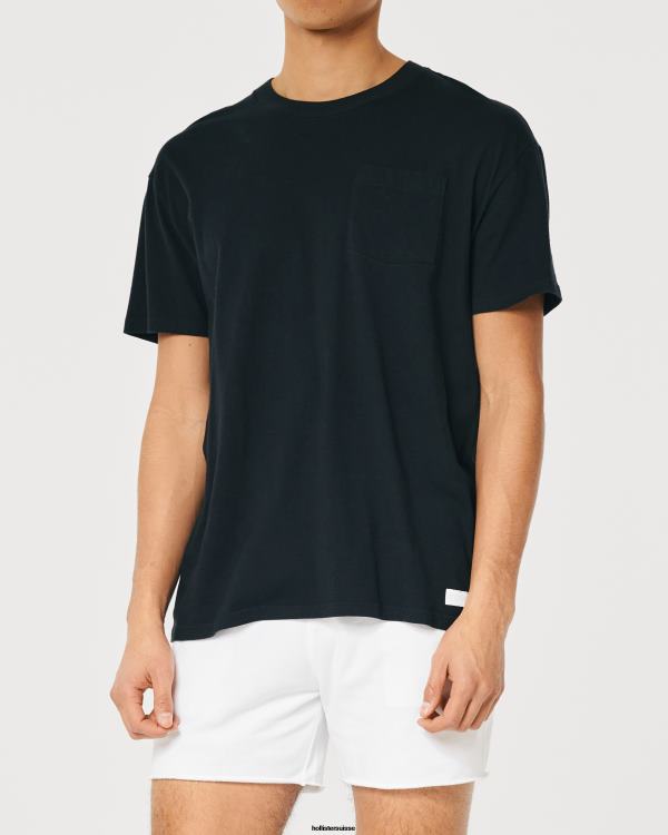 short molletonné logo 5\'\' Hommes blanc Hollister bas RRRJX1331