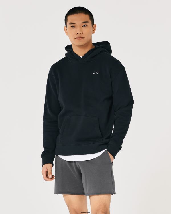 short molletonné logo 5\'\' Hommes gris foncé Hollister bas RRRJX1250