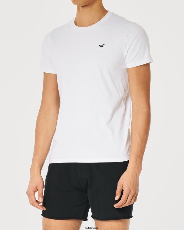 short molletonné logo 5\'\' Hommes noir Hollister bas RRRJX1135