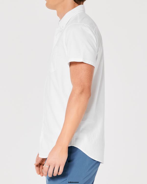 lot de 2 chemises oxford à manches courtes Hommes multi Hollister hauts RRRJX913
