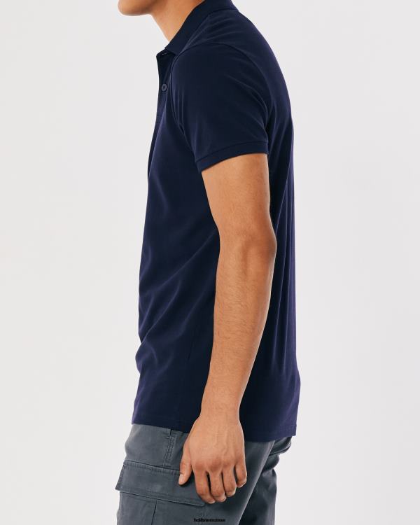 polo à logo Hommes marine Hollister hauts RRRJX800