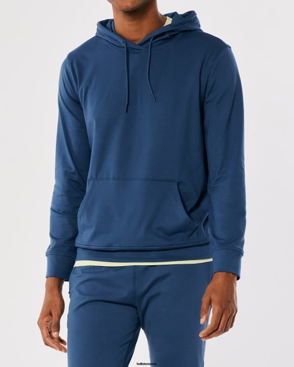 gilly hicks sweat à capuche active recharge Hommes crème Hollister hauts RRRJX1059