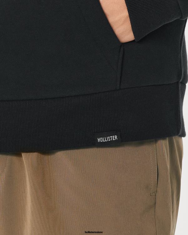 sweat à capuche décontracté Hommes blanc Hollister hauts RRRJX895