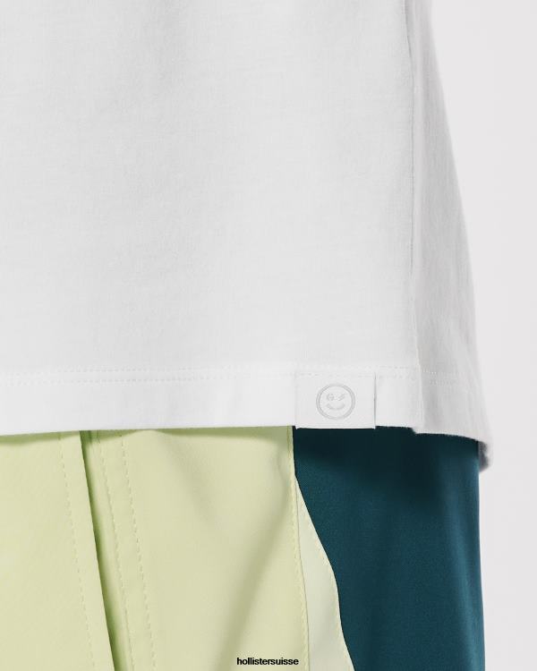 Gilly Hicks Débardeur musculaire Active Essentials Hommes blanc Hollister hauts RRRJX1065