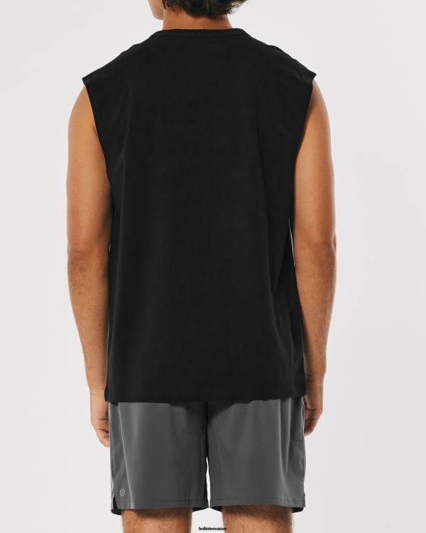 Gilly Hicks Débardeur musculaire Active Essentials Hommes noir Hollister hauts RRRJX1083