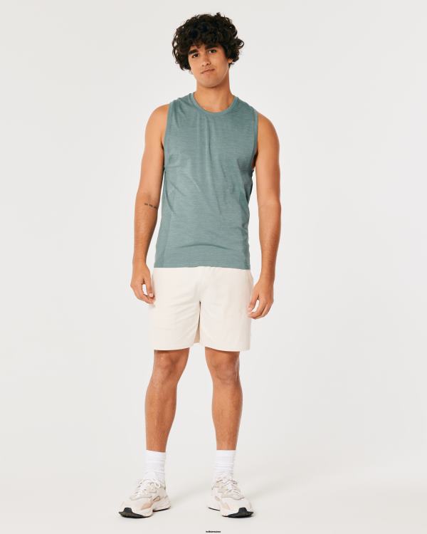 gilly hicks active débardeur actif sans coutures Hommes gris chiné foncé Hollister hauts RRRJX940